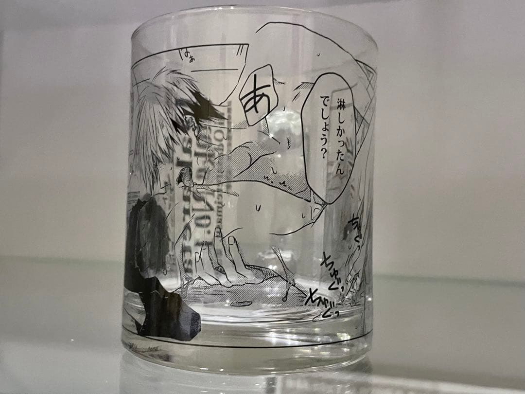 【1点限り】抱かれたい男1位に脅されています。　台湾　桜日梯子サイン会　グラス