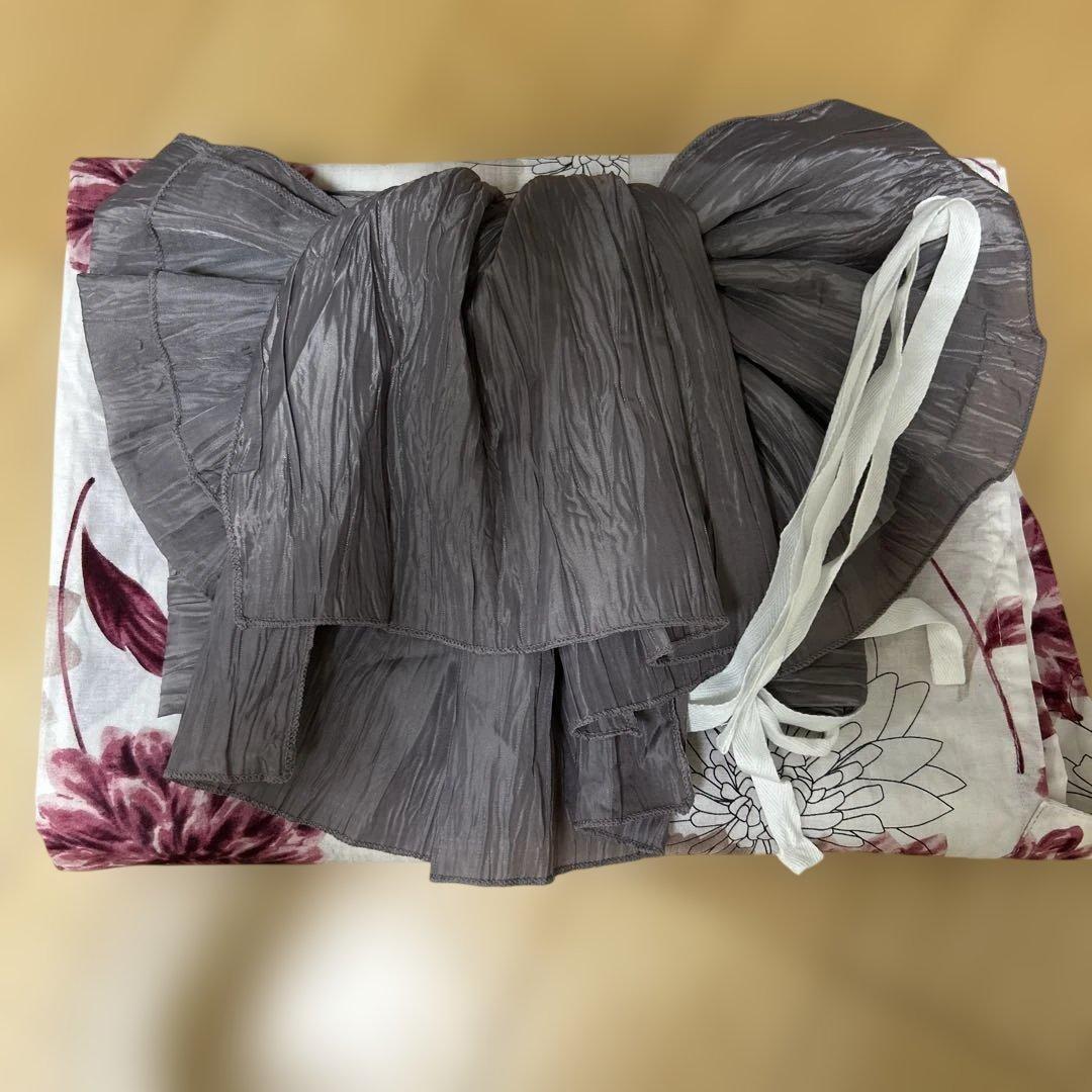 ダリア柄浴衣セット[tu1496]