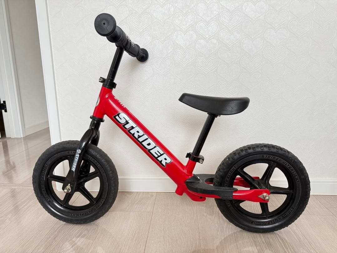 【美品】ストライダー スポーツモデル 12インチ 赤 レッド