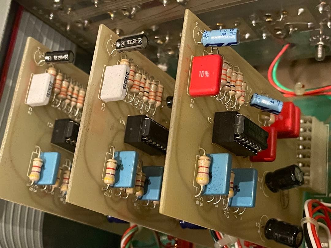 DJ機材 Urei 1620 / 3 Phono cards / Silver panel