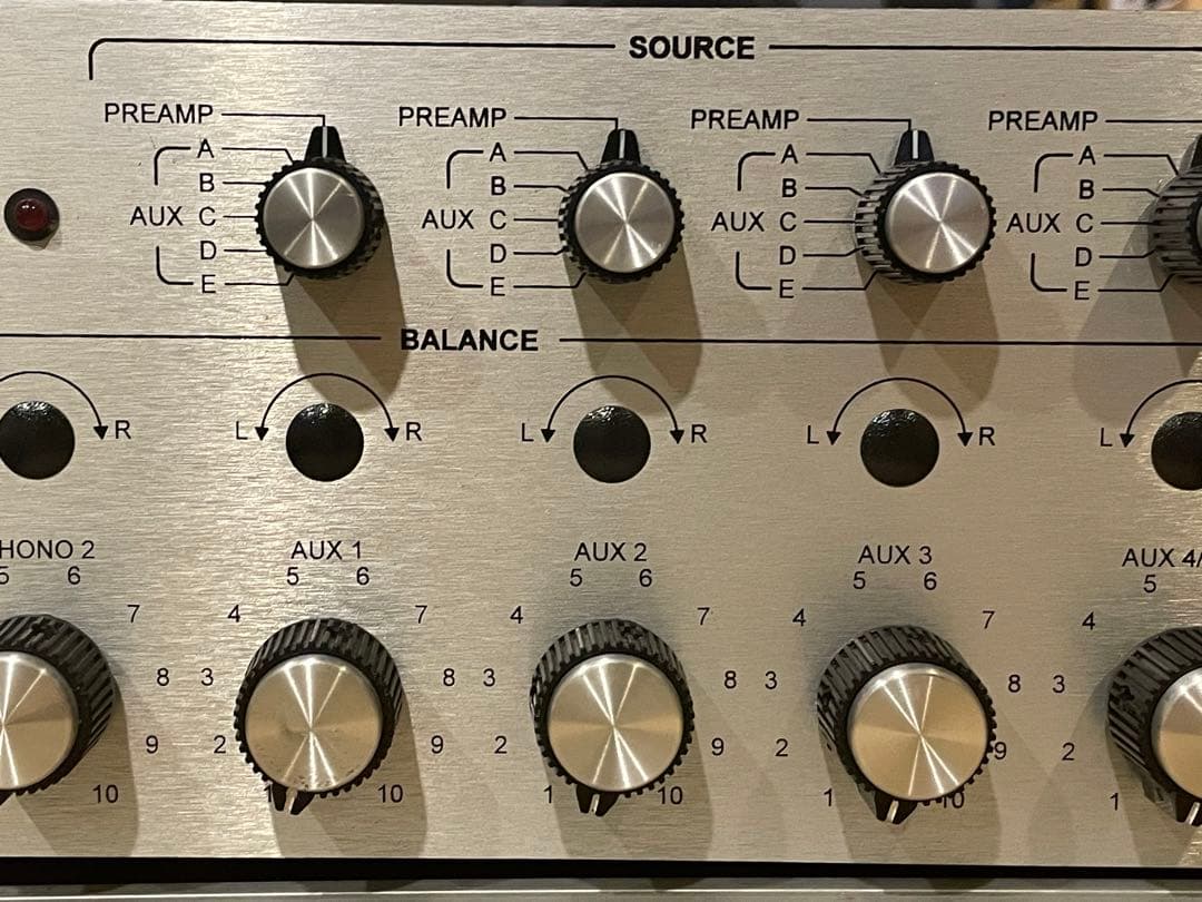 DJ機材 Urei 1620 / 3 Phono cards / Silver panel