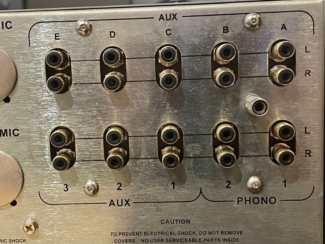 DJ機材 Urei 1620 / 3 Phono cards / Silver panel