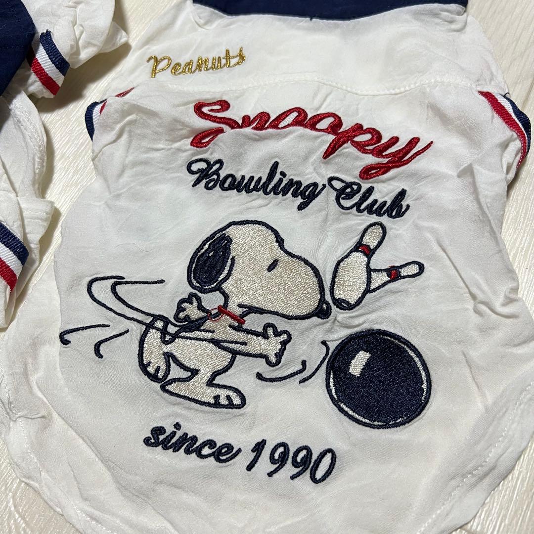 5枚セット ペットパラダイス スヌーピー ボーリングシャツ SNOOPY 犬服