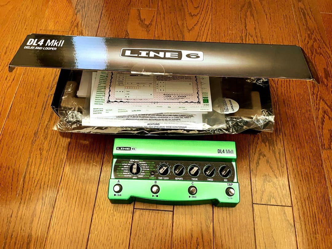 ギター LINE 6 DL4 MK2