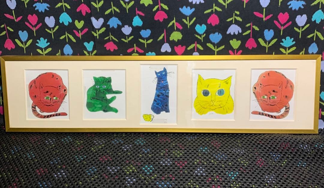 Andy Warhol サムという名の猫　ポスター　壁掛け　ポストカード