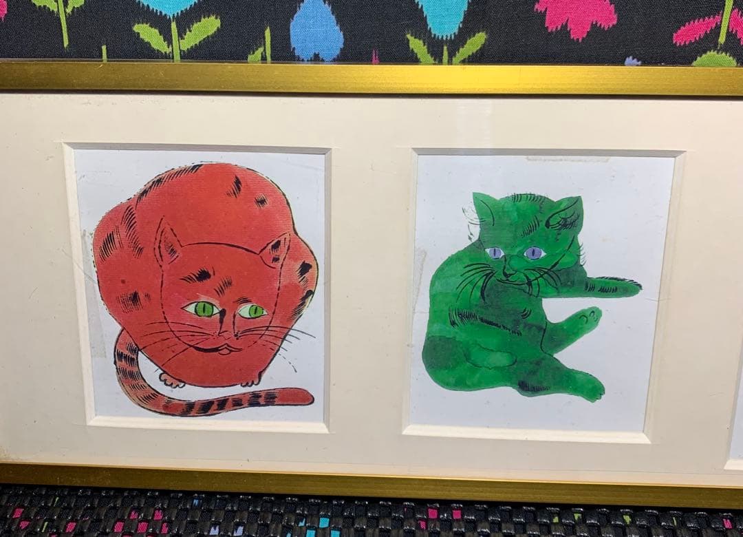 Andy Warhol サムという名の猫　ポスター　壁掛け　ポストカード