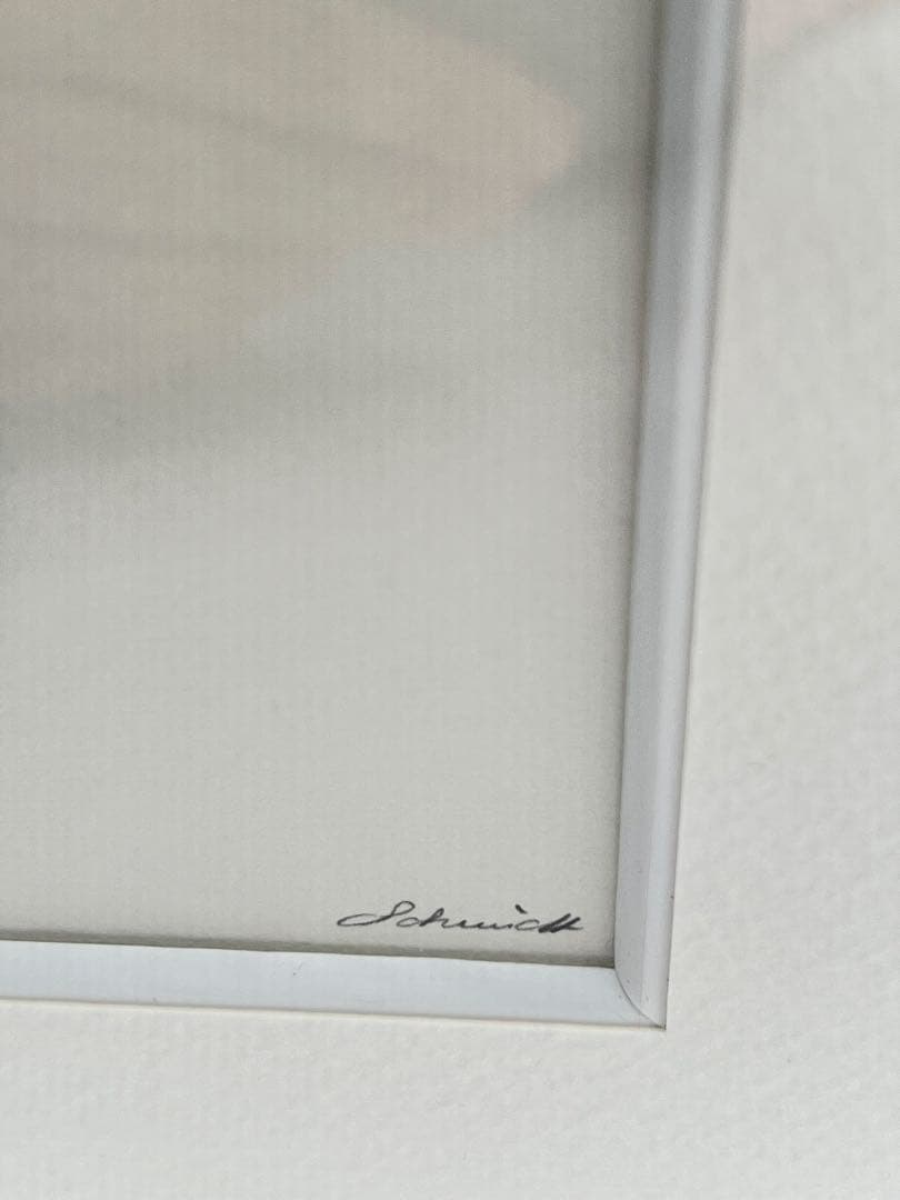 【カメオ　ゲルバルド・シュミット】額入り　サイン入