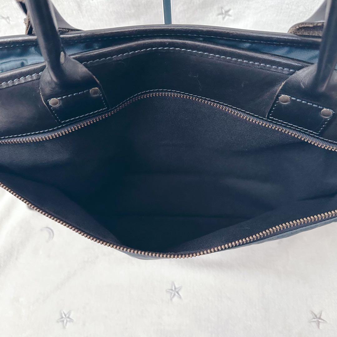 フェリージ　ビジネスバッグ　ブリーフケース　ナイロン　レザー　12-39