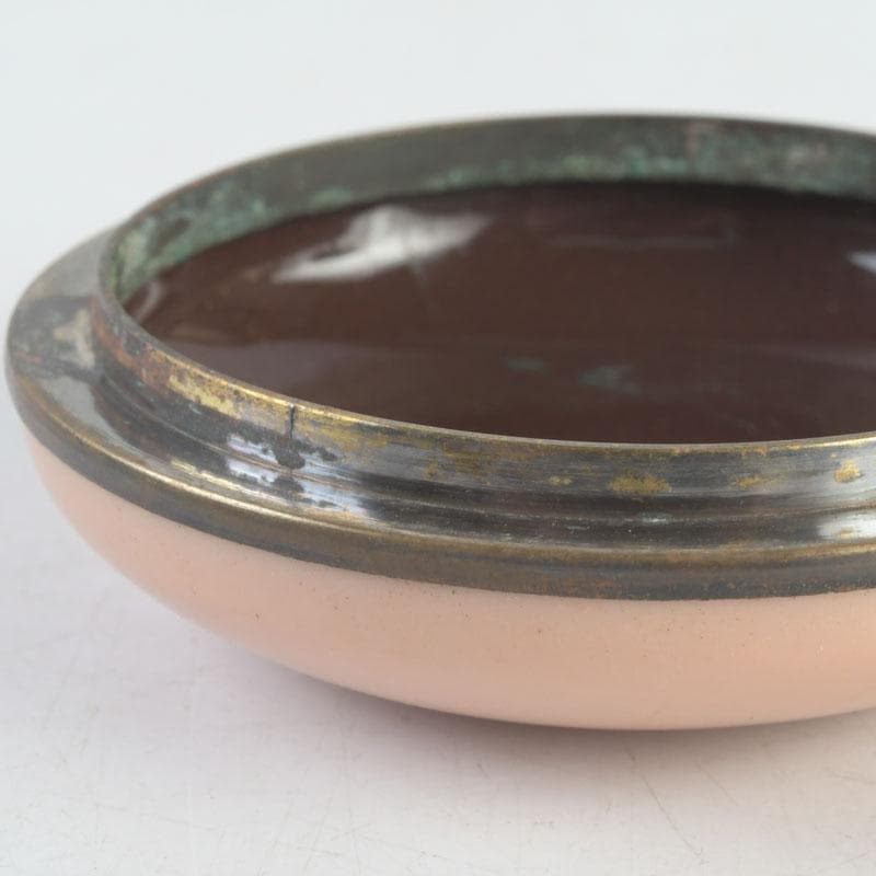 茶道具　安藤七宝焼　正倉院御物　双鳥文　香合　共布　共箱　V　9653