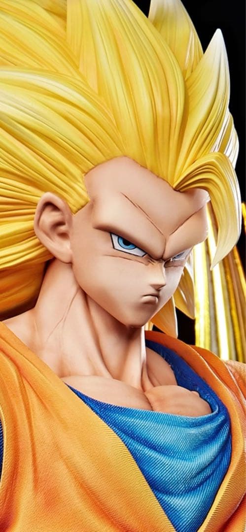 佐*う様 ドラゴンボール スーパーサイヤ人 3 孫悟空 4:1 フィギュア 新品
