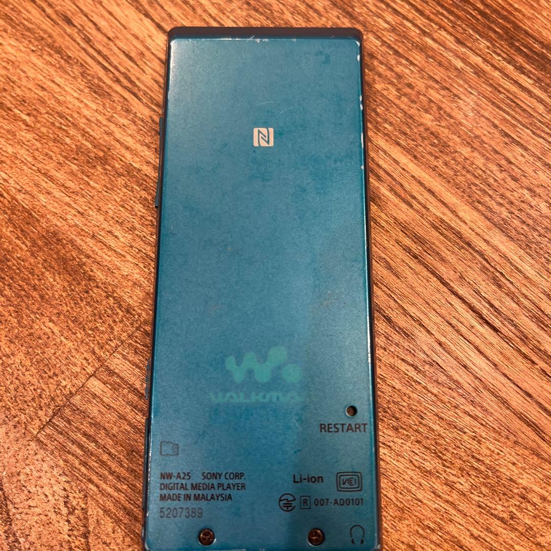 SONY NW-A25 ハイレゾ音源対応 デジタルオーディオプレーヤー