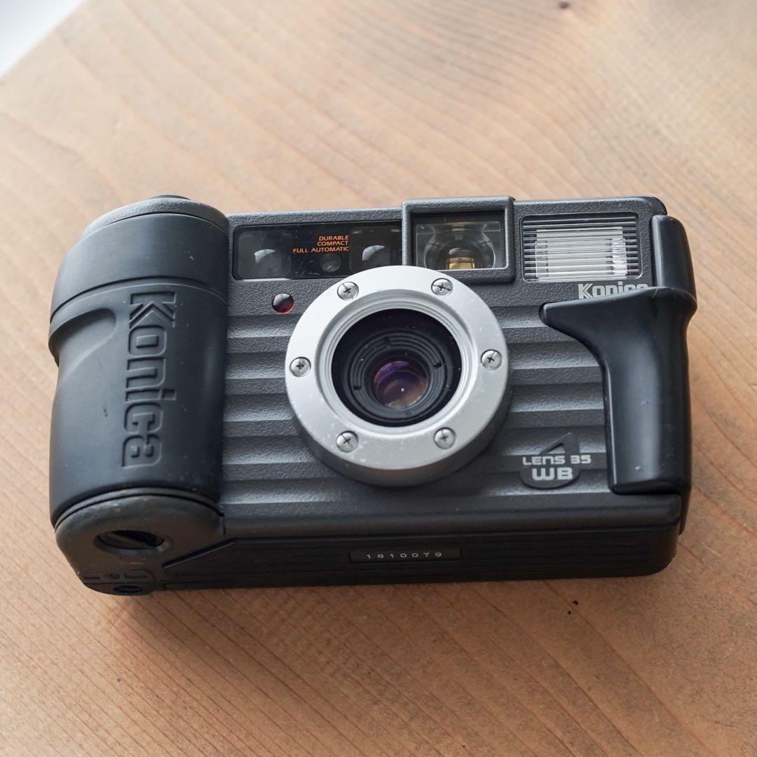 【撮影・OH済み】Konica 現場監督28WB コンパクトフィルムカメラ　M