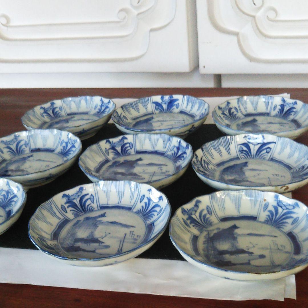 古伊万里 　皿　本物　(江戸時代中期)