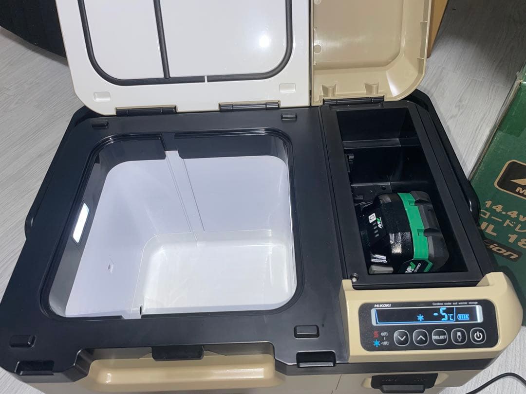 HIKOKI 冷温庫 UL-18DD サンドベージュ