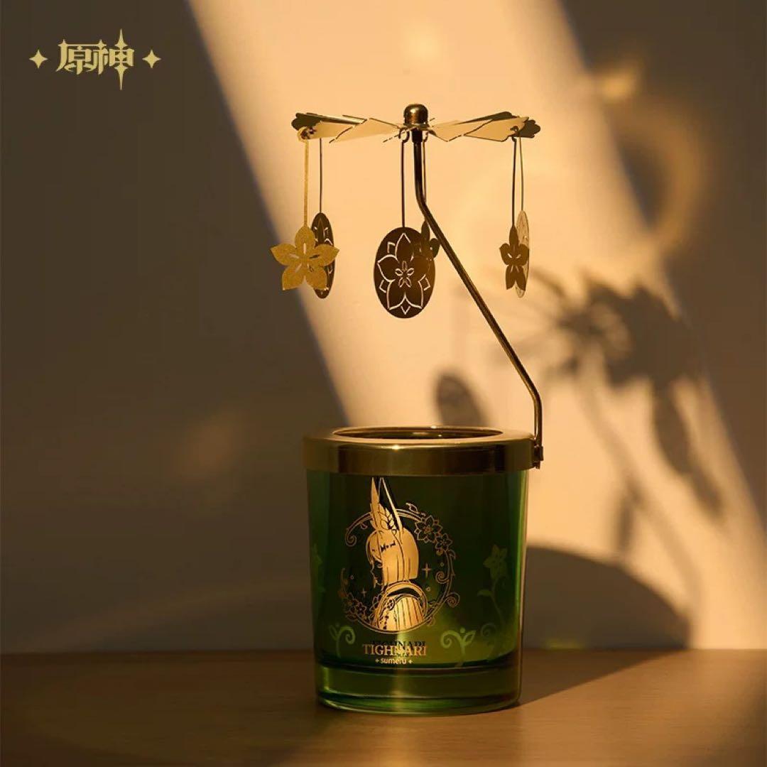 原神】ティナリ モチーフイメージ 走馬灯 アロマキャンドルセット 公式正規品