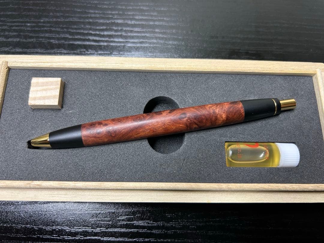 野原工芸 特上花梨瘤 スタンダードボールペン