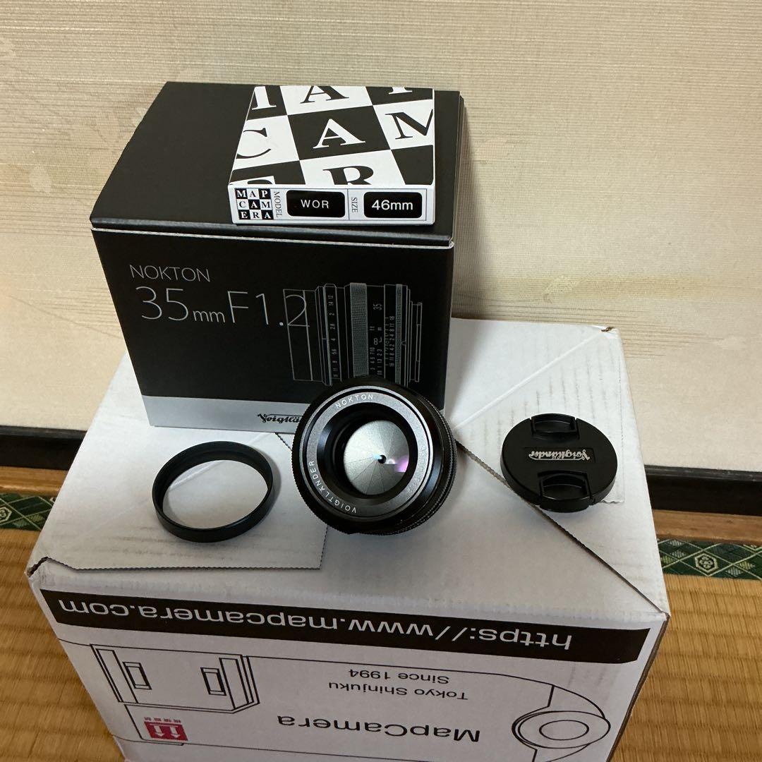 フォクトレンダー　NOKTON 35mm F1.2 Xマウント　美品