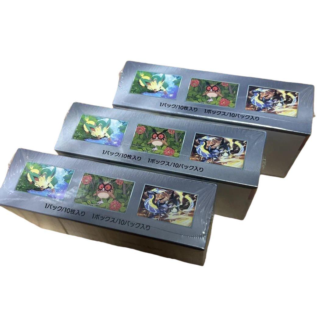ポケモンカード　テラスタルフェスex 3BOX シュリンク付