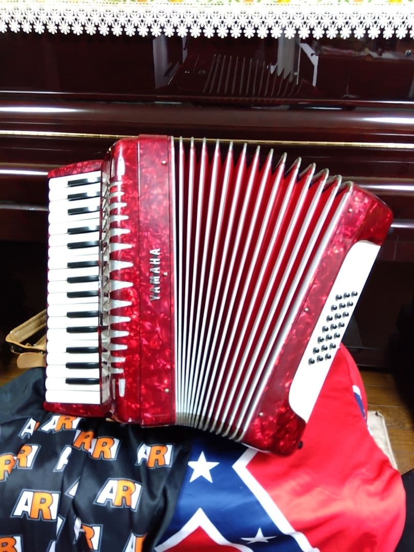 【動作品大幅なメンテ完了品】YAMAHA YA-21アコーディオン