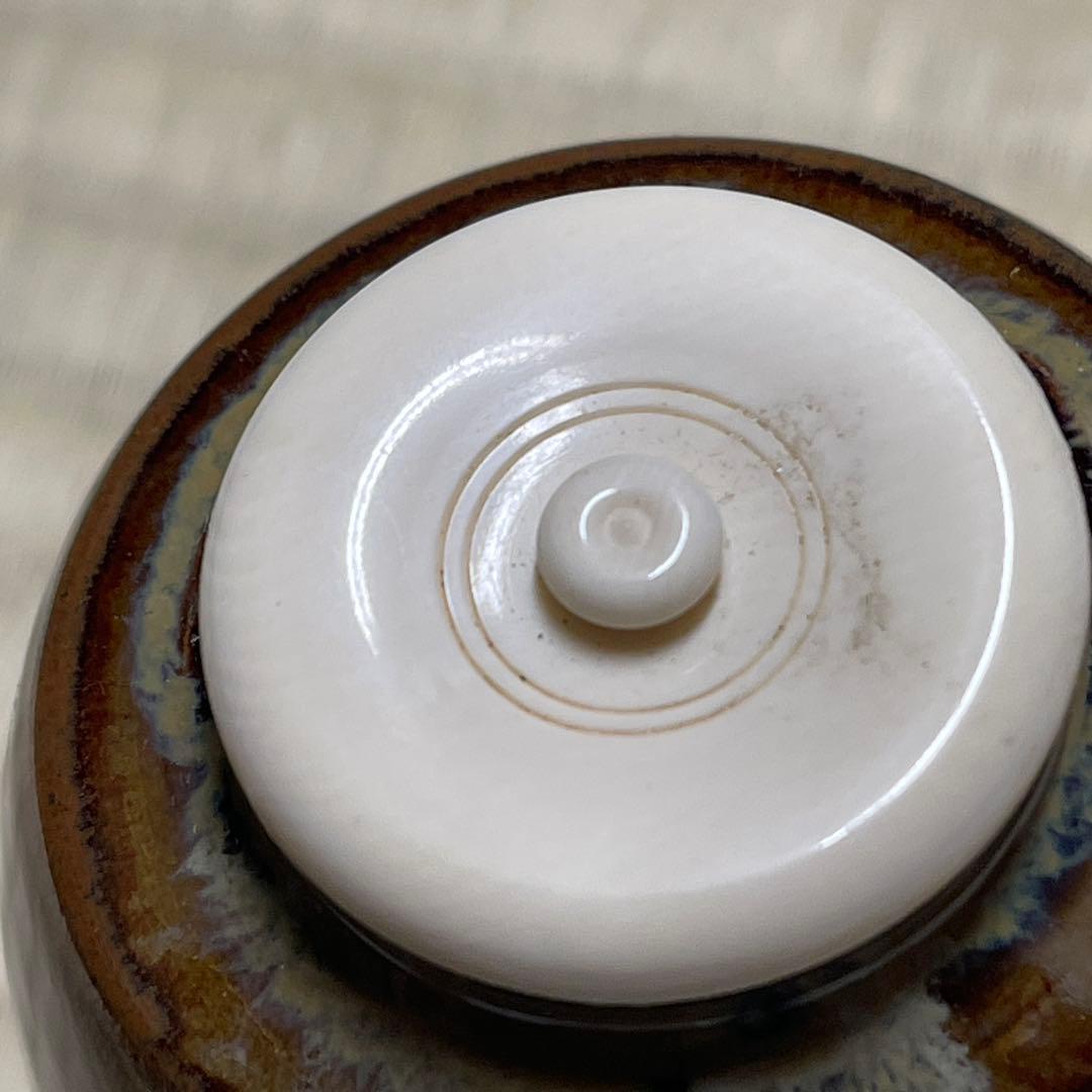 高取焼 高取喜恵 肩衡 茶入 茶道具 骨董品 294