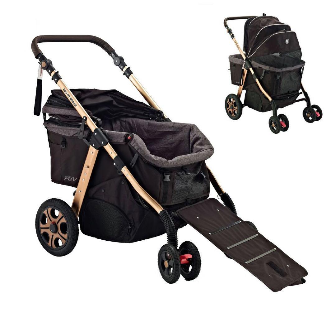 ENZO ペットカート　ペットストローラー　犬用カート　大型犬　中型犬　多頭