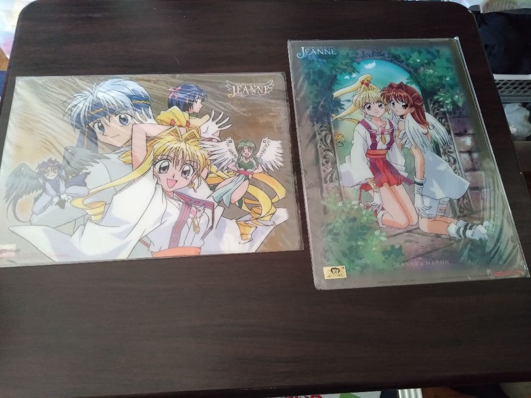 神風怪盗ジャンヌ クリア下敷き 2枚セット