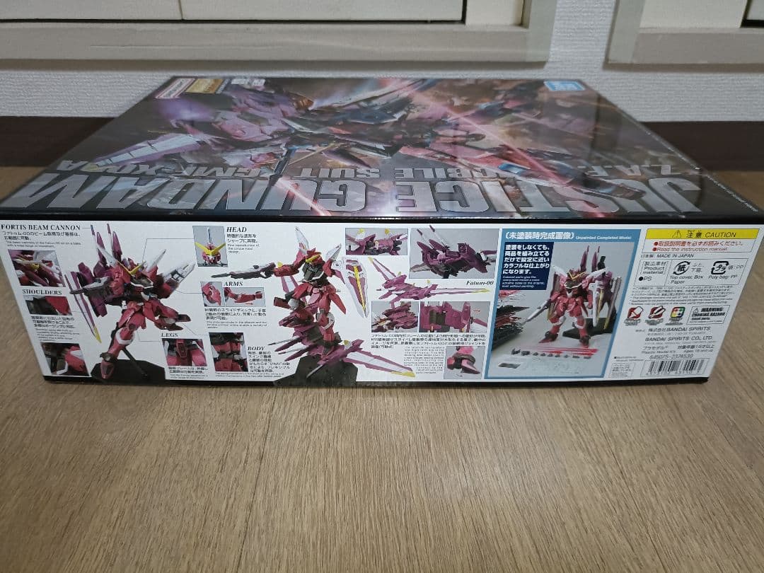 MG 1/100 ジャスティスガンダム ガンダムSEED ガンプラ