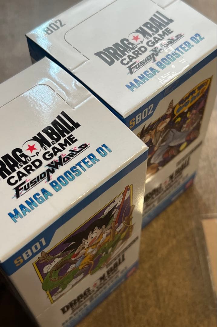 ドラゴンボールカードゲーム MANGA BOOSTER 01 & 02