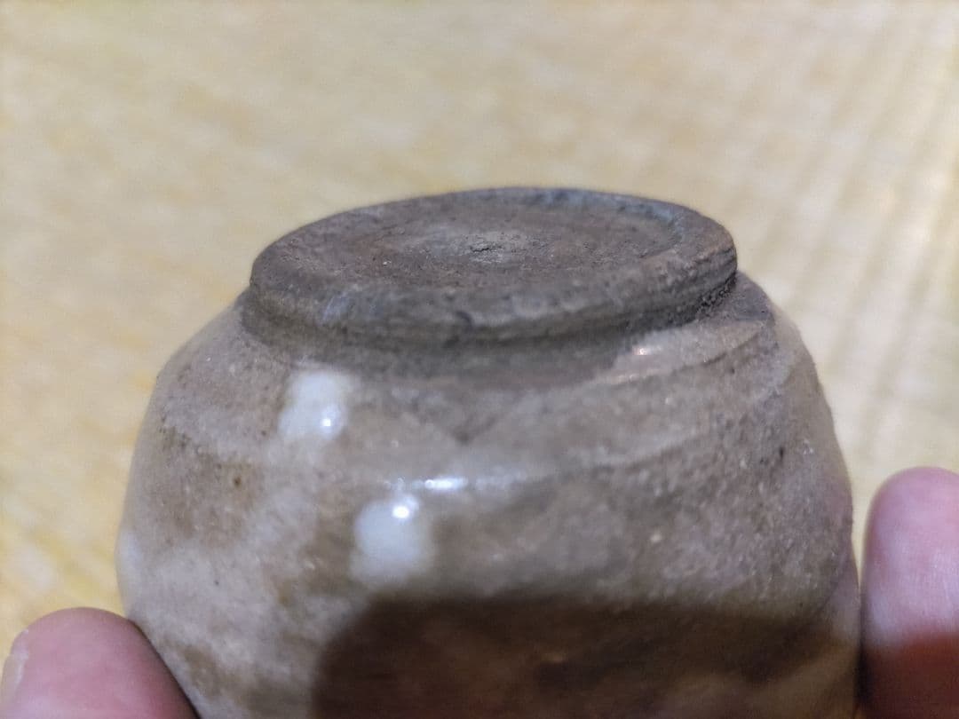 唐津　皮鯨　酒盃　無傷　保存用箱付