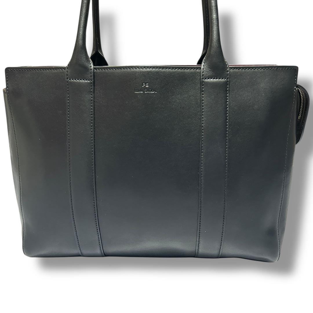 未使用級【P.S PaulSmith】 ビジネス トートバッグ エブリデイ 本革