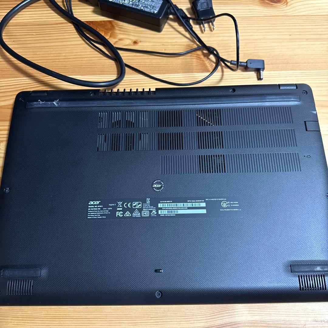 Acer ノートPC HDMI 日本語キーボード
