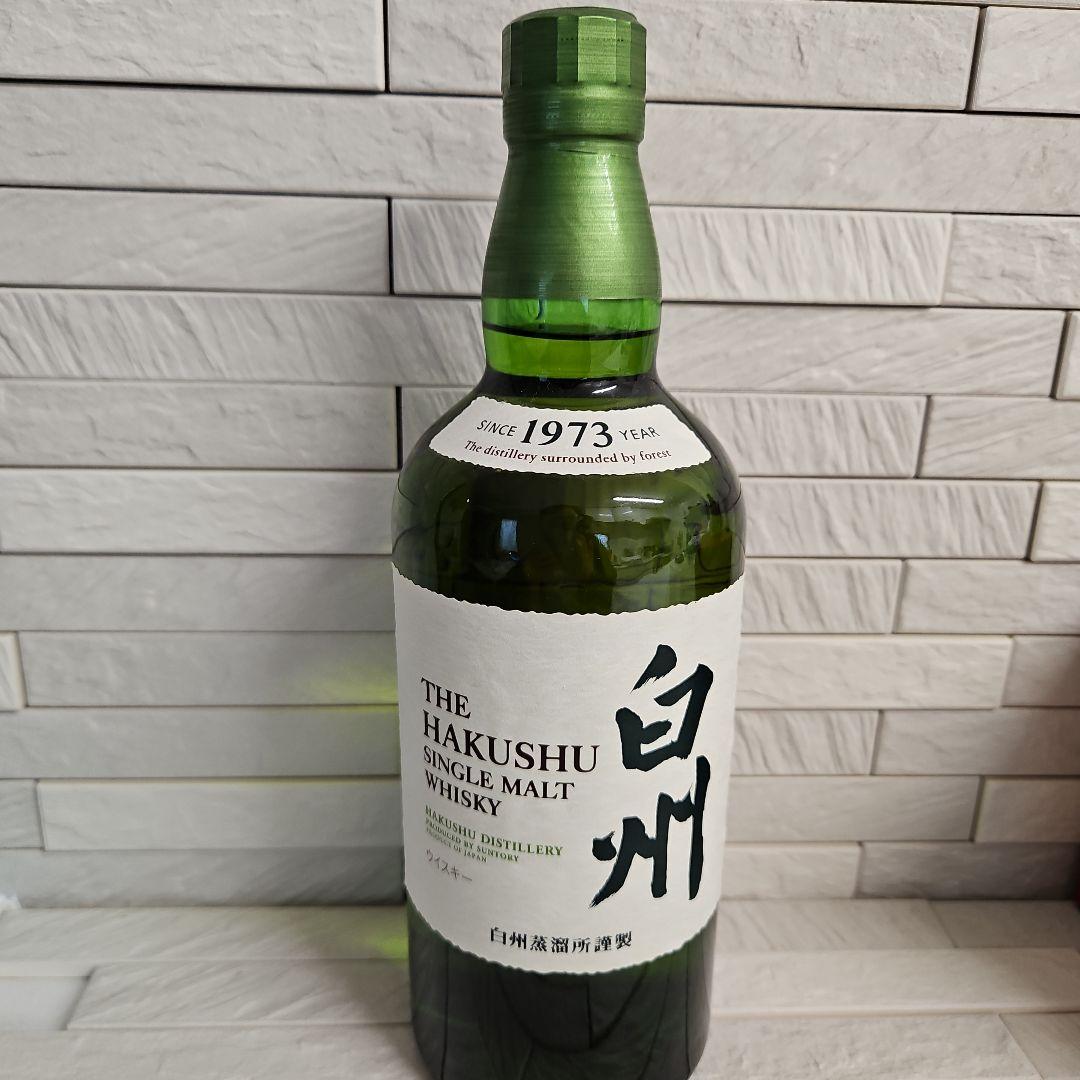 白洲ウイスキー　&　バカラ　グラス