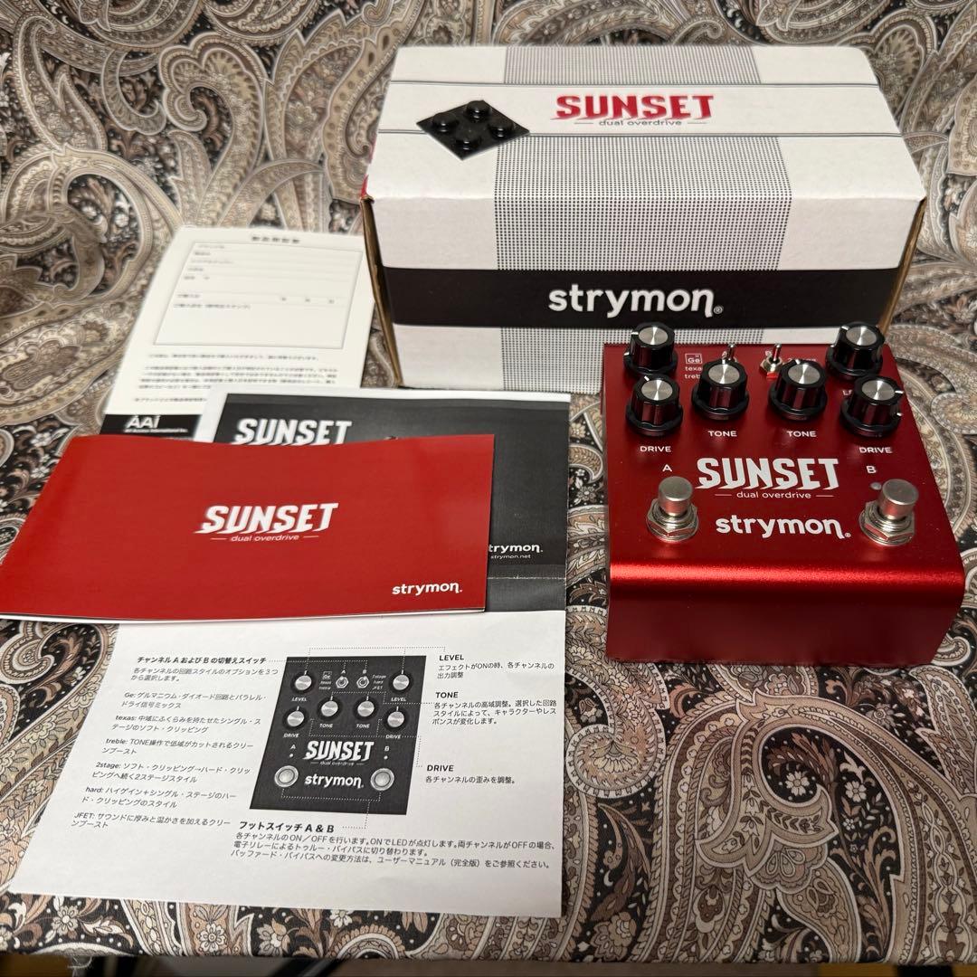 ギター strymon sunset