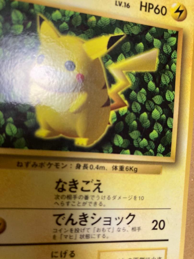 ピカチュウ 旧裏 コロコロ プロモ