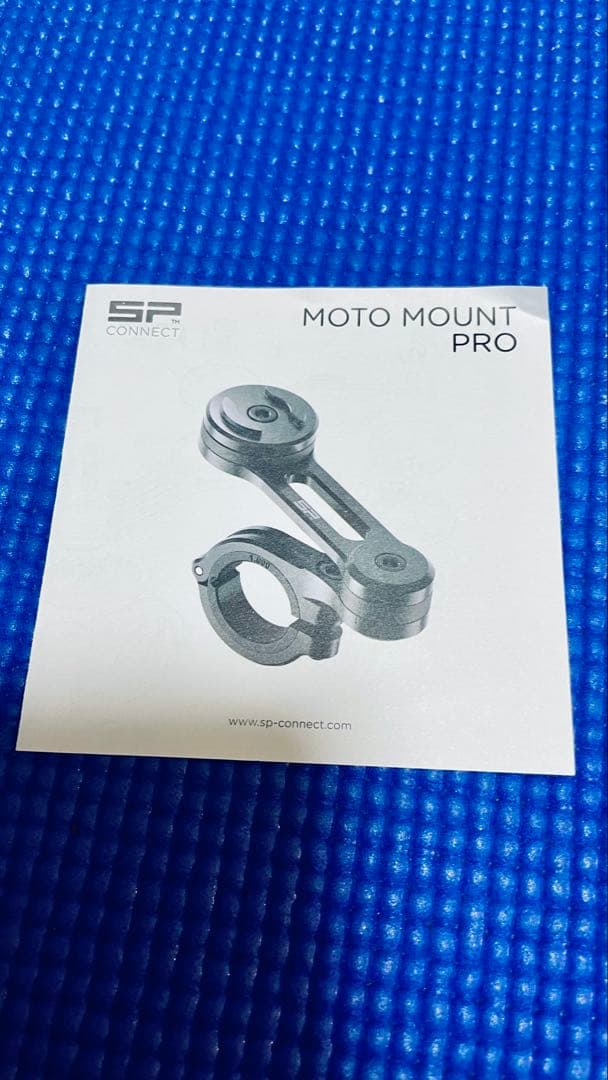 SPコネクトの正規品のスマホマウントと衝撃吸収アダプター