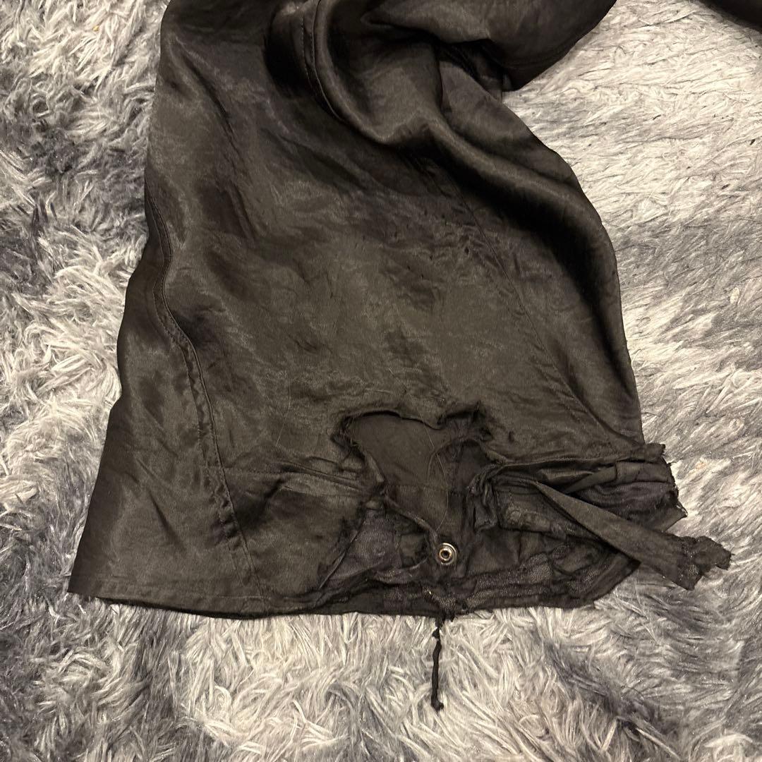 JULIUS ユリウス サテンパンツ ワイドパンツ バギーパンツ サルエルパンツ