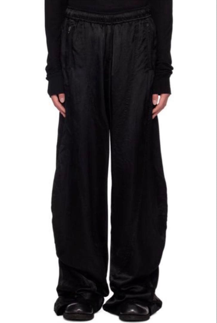 JULIUS ユリウス サテンパンツ ワイドパンツ バギーパンツ サルエルパンツ