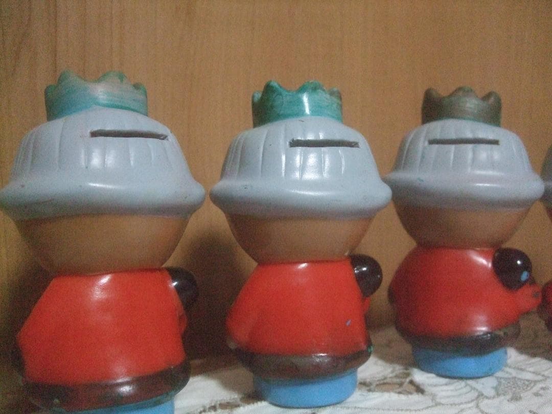 昭和レトロ★サモン王子のソフビ★５個セット