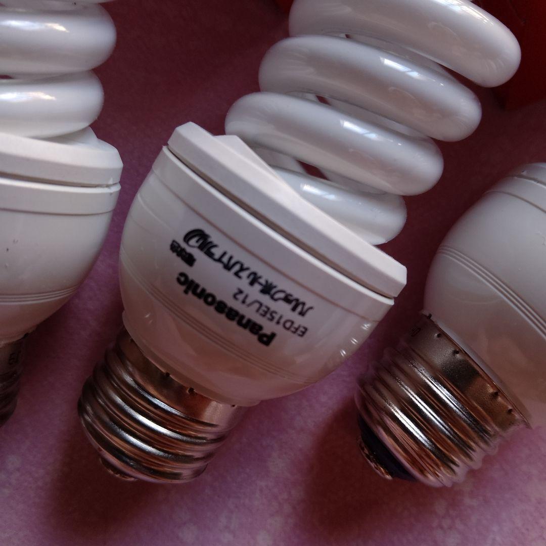 ユ*割様 4個 パルックボールスパイラル　60形　12W EFD15EL/12