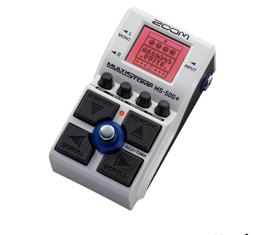 ZOOM ズームMS-50G Plus マルチストンプギターマルチエフェクター