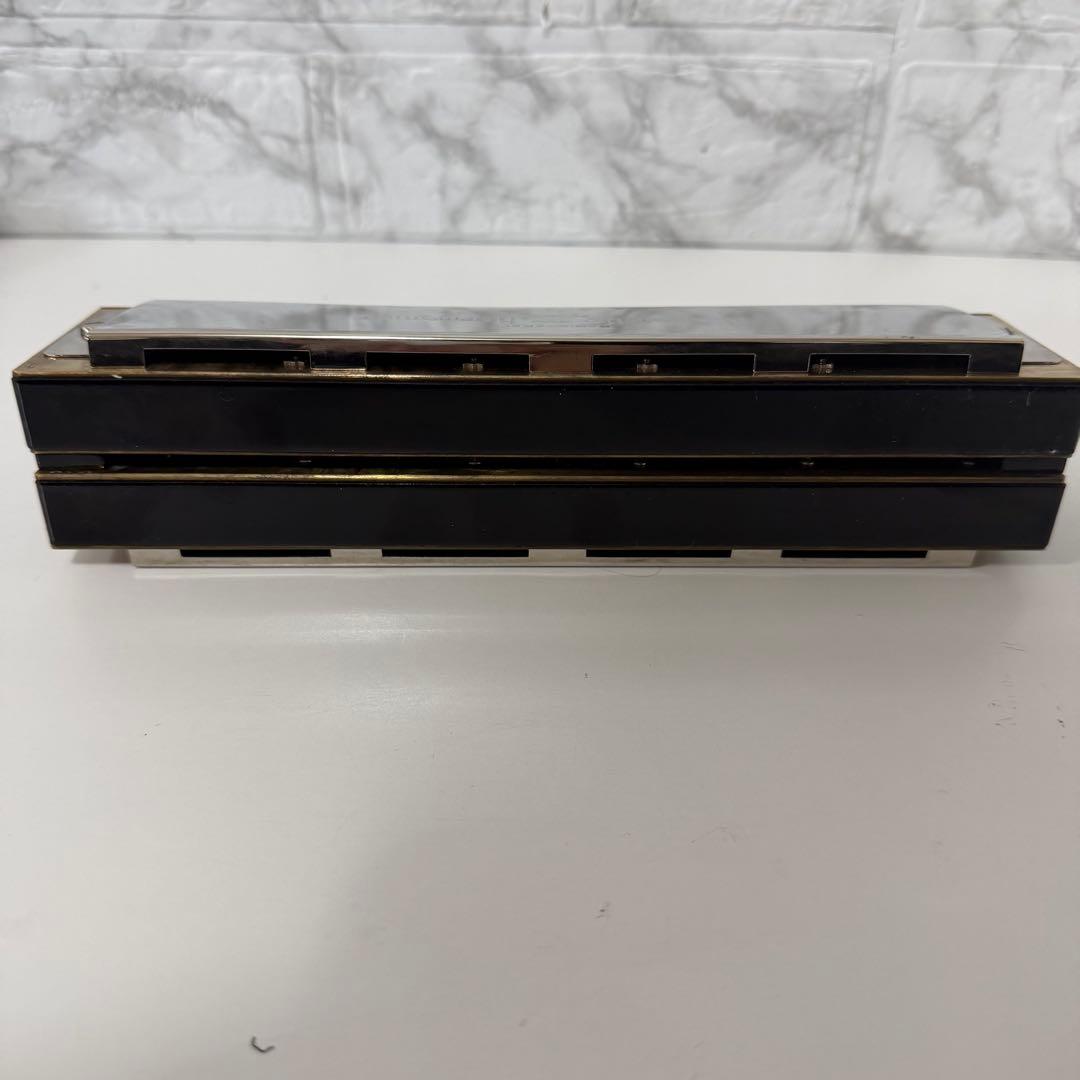 TOMBO トンボ　オクターブバスハーモニカ　アンサンブルハーモニカ　ケース付き