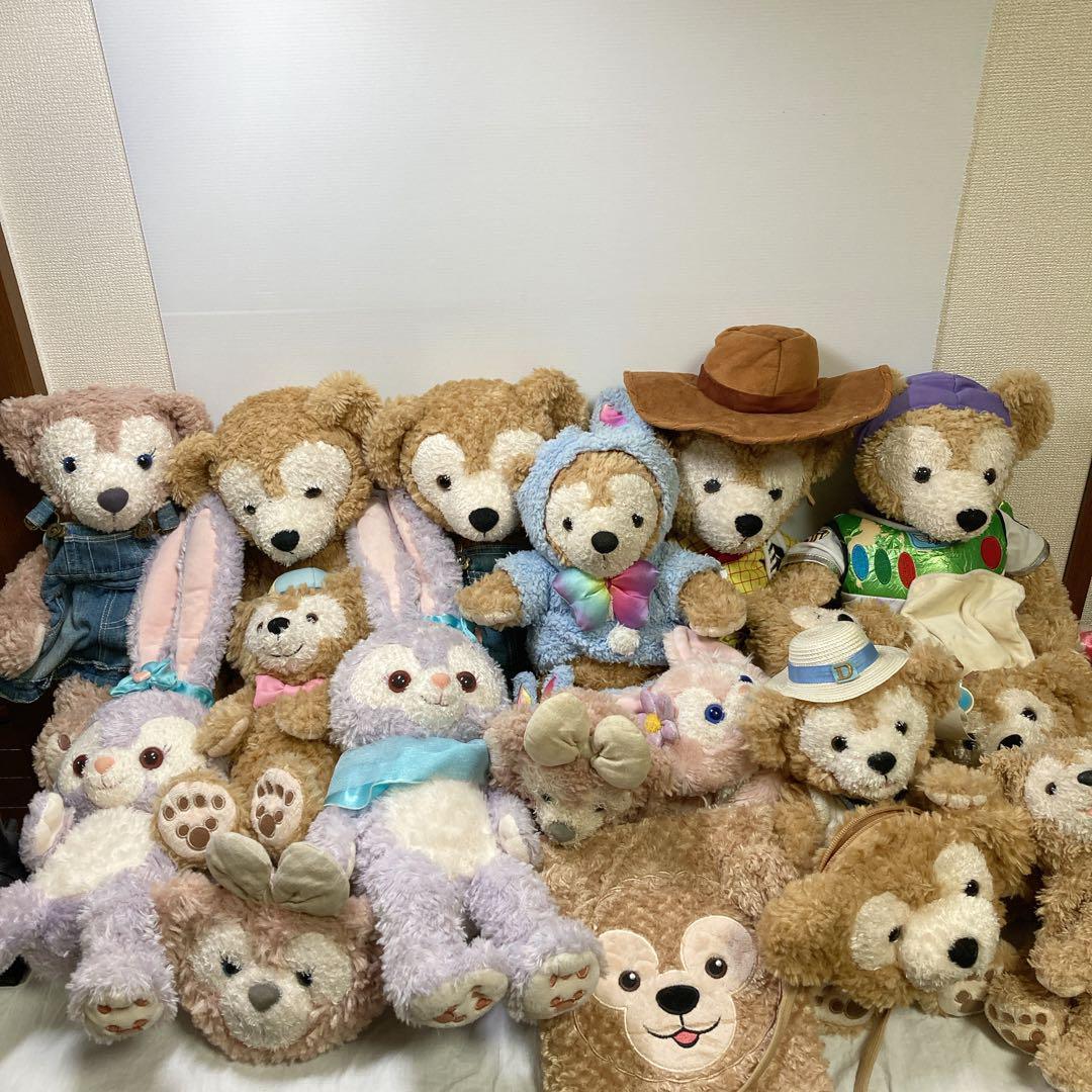 ダッフィー　ぬいぐるみ　18個　まとめ売り　大量　海外　ディズニー　ステラ・ルー