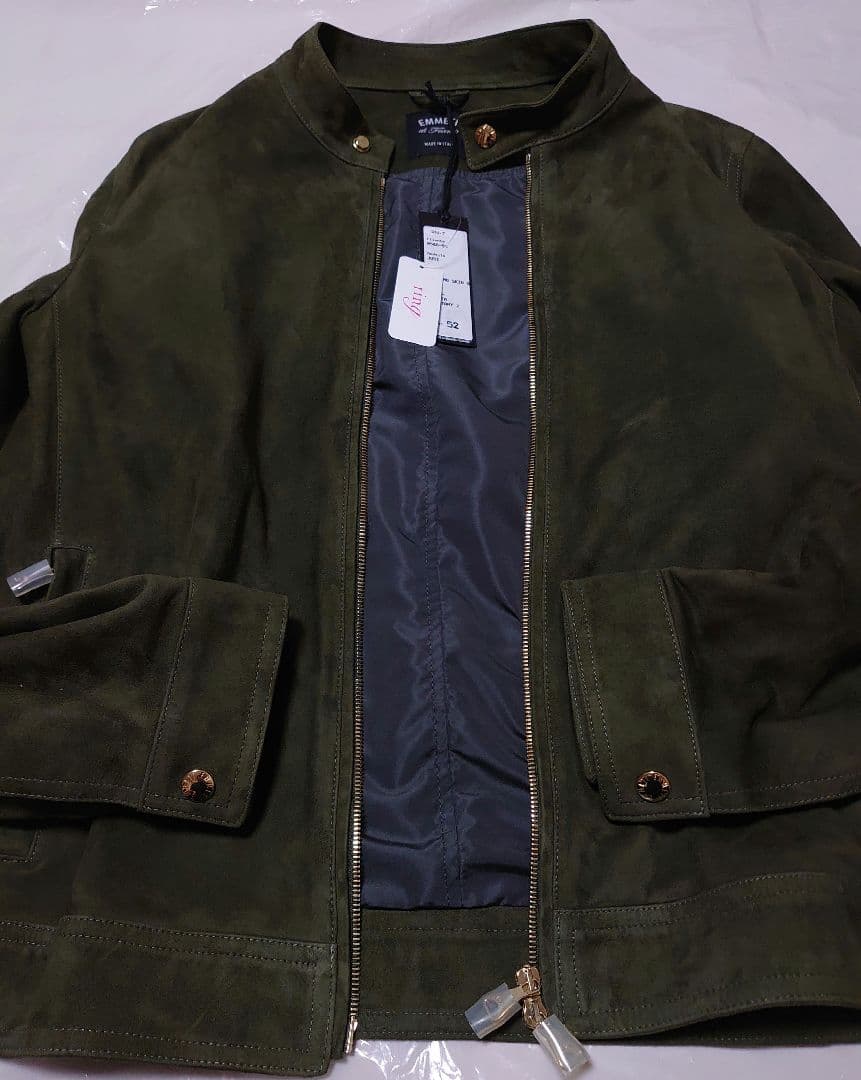 エンメティ 新品 JURI ユリ オーダー品 52 ラムスエード 限定色