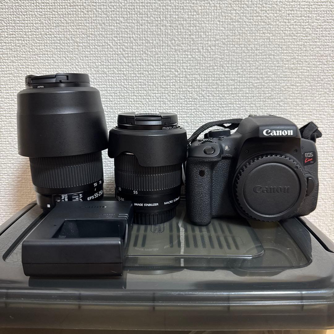 Canon EOS Kiss X8i レンズ2本セット