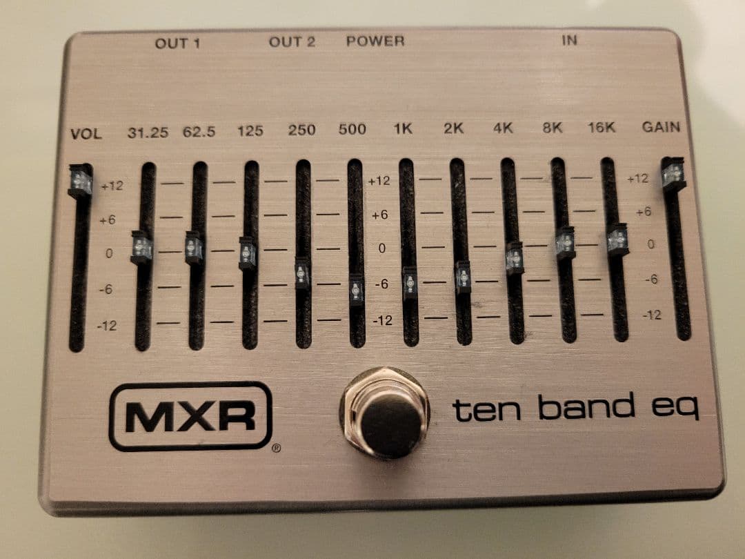 MXR ten band eq ギターエフェクター