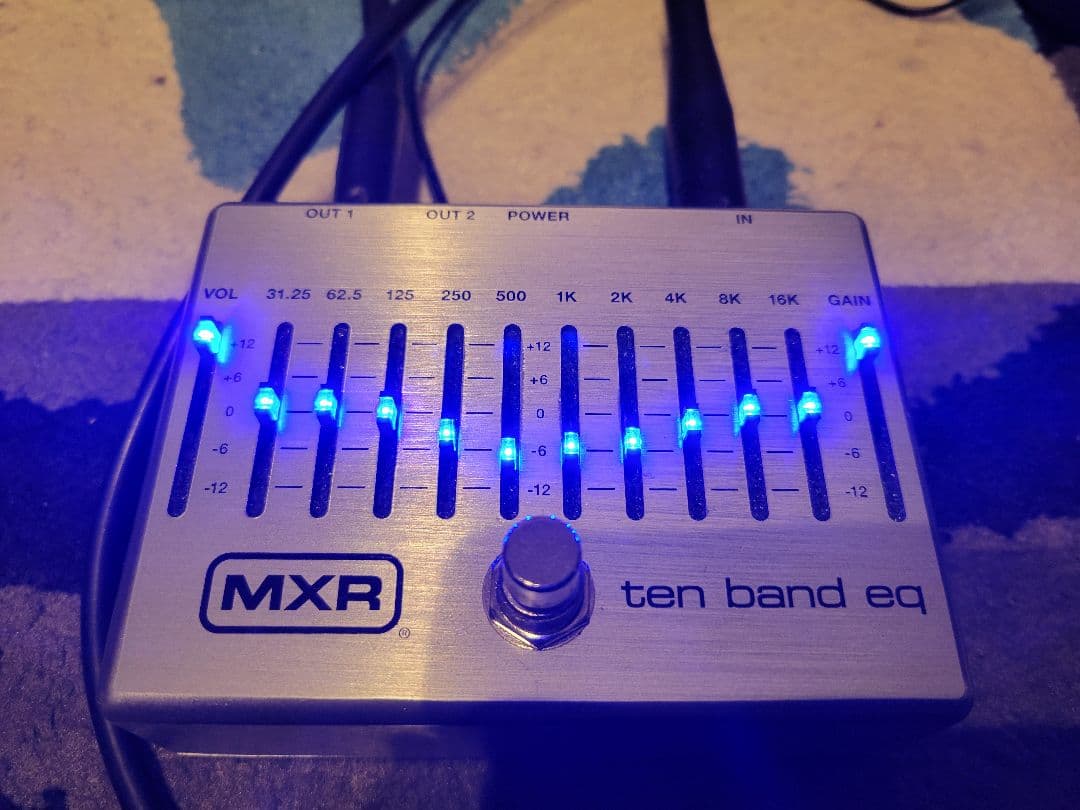 MXR ten band eq ギターエフェクター