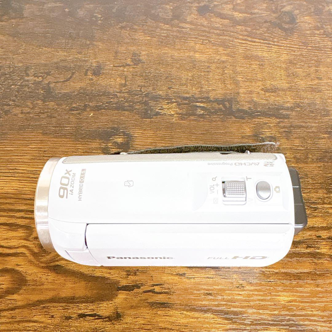 ＃【ジャンク品】Panasonic HC-V550M ビデオカメラ　ホワイト