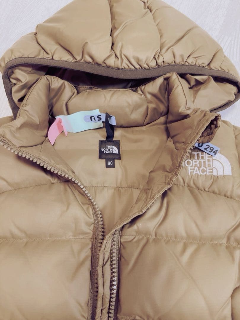 THE NORTH FACE フード付きダウンジャケット 90