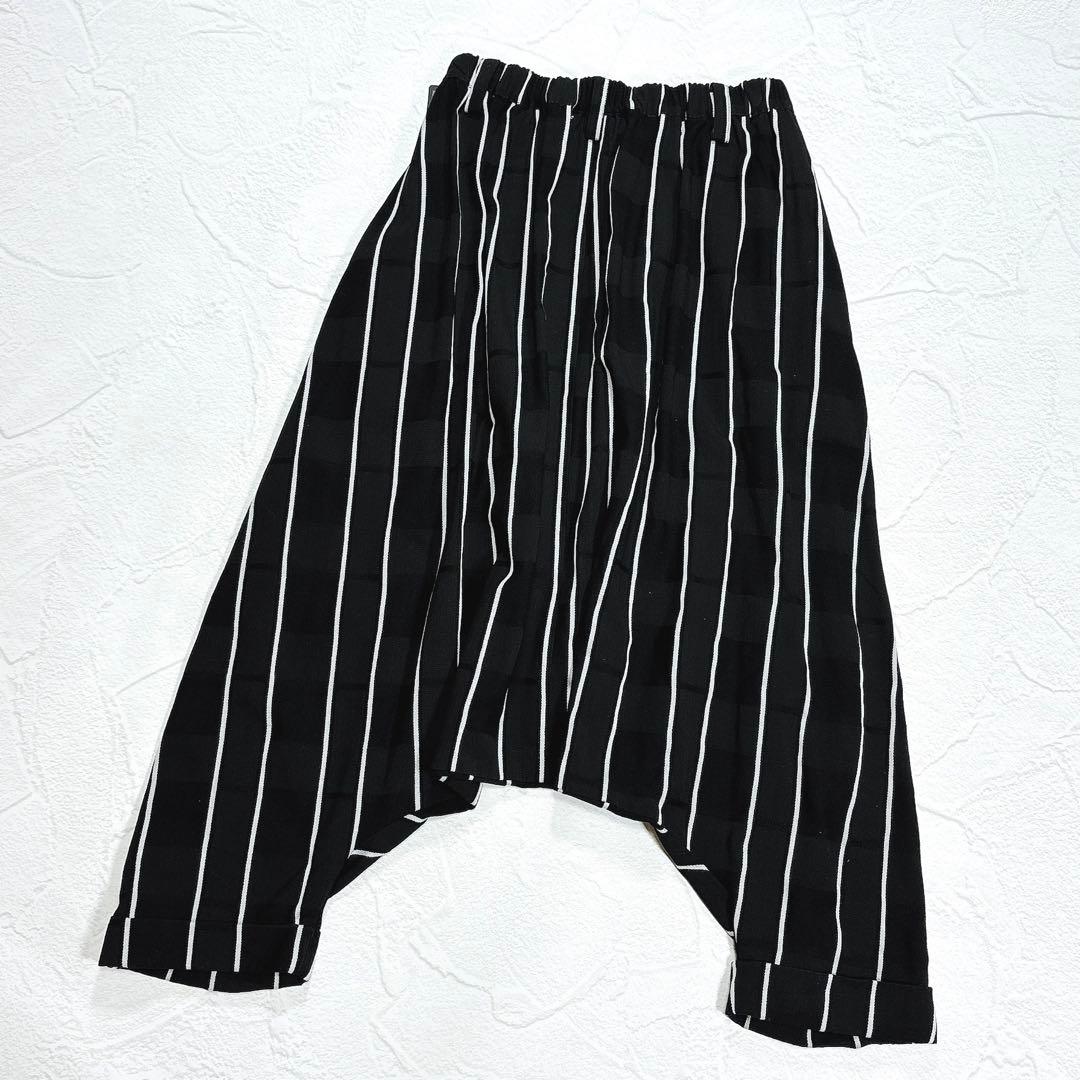 ✨タグ付き✨モユル センソユニコ サルエルパンツ ストライプ イージーパンツ