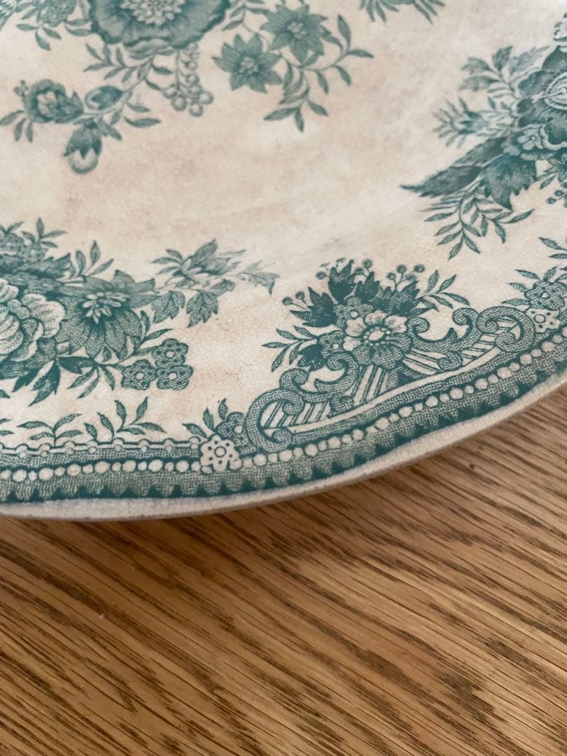 イギリスアンティークプレート絵皿A